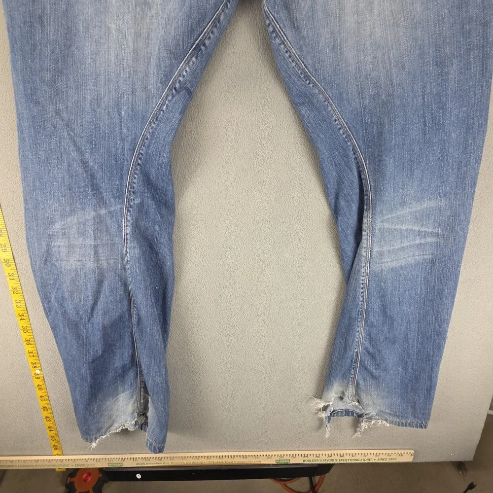 Vintage Levis Engineered Jeans‎ Mens Blue Buckle Back Twisted Fits 36x31